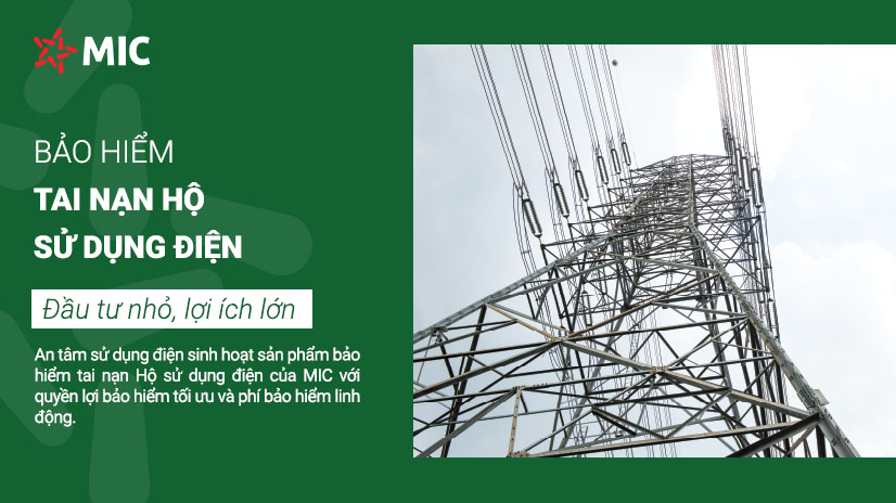 Bảo hiểm tai nạn hộ sử dụng điện